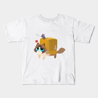 Box cat Kids T-Shirt